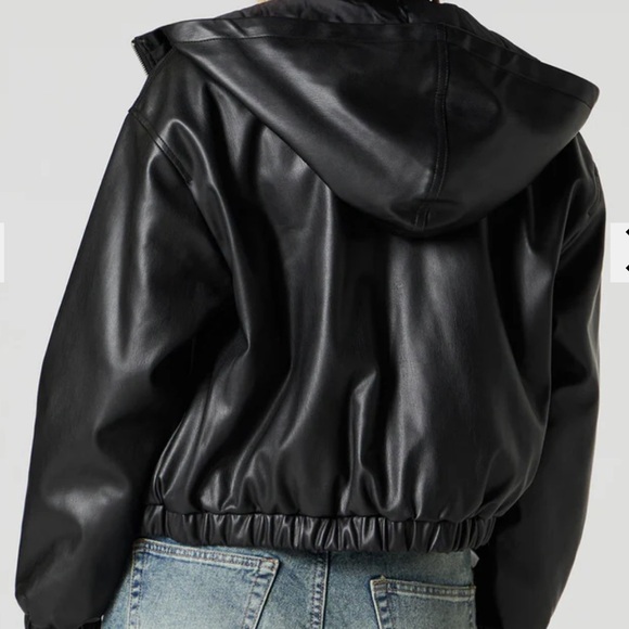 Medium faux leather coat, Brand new without tags - Picture 2 of 3